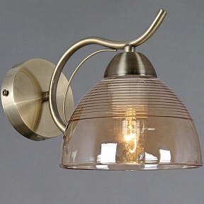 Бра ILLUMICO AREZZO бронза арт. IL0733-1WSQ-25 AB AREZZO