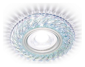Встраиваемый светильник Ambrella Light S хром арт. S295 PR/WH