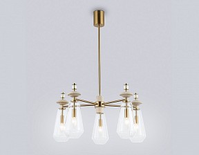 Люстра на штанге Ambrella Light LH кремовый арт. LH53305