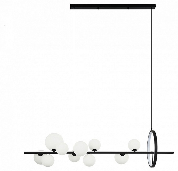 Подвесная люстра Kink Light Иона черный арт. 07608-10A,19(01)