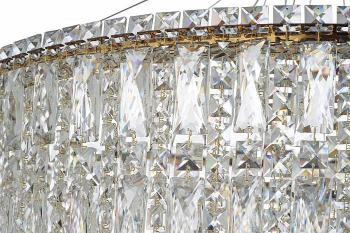 Подвесная люстра Arti Lampadari Ovindoli Gold золото арт. Ovindoli L 1.5.80+40.100 G