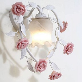 Бра Lucia Tucci Fiori di Rose белый арт. Fiori di rose W110.1