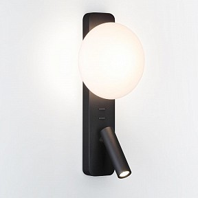 Бра с подсветкой Odeon Light Albergo черный арт. 7048/5WL