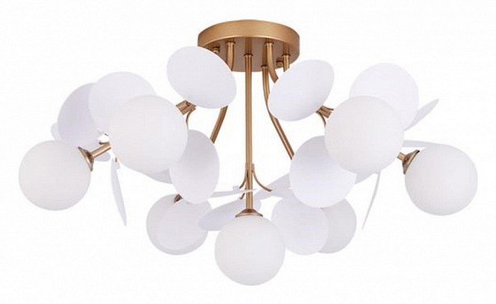 Потолочная люстра Arte Lamp Peacock золото арт. A1369PL-7SG