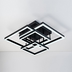 Потолочная люстра Escada Union черный арт. 10229/4LED Black