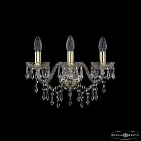 Бра Bohemia Ivele Crystal 1403 золото арт. 1403B/3/160 G