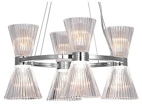 Подвесная люстра Newport 3610 никель арт. 3614/S nickel