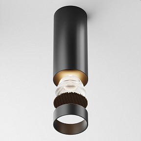 Накладной светильник Maytoni Technical Focus LED черный арт. C056CL-L12B3K-W-D-B