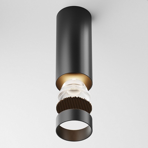 Накладной светильник Maytoni Technical Focus LED черный арт. C056CL-L12B3K-W-D-B