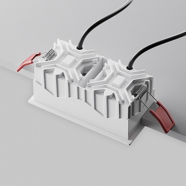 Встраиваемый светильник Maytoni Alfa LED белый арт. DL043-02-10W3K-SQ-W-1