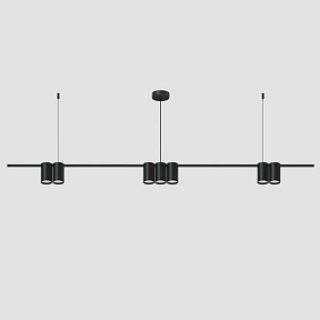 Подвесной светильник Denkirs Orbit черный арт. DK4063-BK