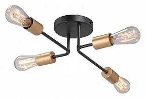 Потолочная люстра Vitaluce V3005 желтый арт. V3005-1/4PL