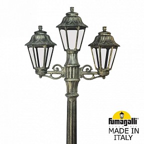 Фонарный столб Fumagalli ANNA бронза арт. E22.157.S21.BXE27