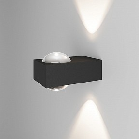 Накладной светильник Elektrostandard Lenses черный арт. 35191/W черный