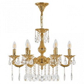 Подвесная люстра Bohemia Ivele Crystal AL7801 золото арт. AL78101/6/175 A G