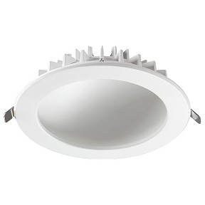 Встраиваемый светильник Novotech Gesso белый арт. 358277