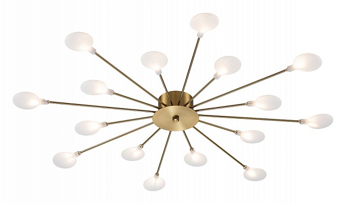 Потолочная люстра Escada Starfall медь арт. 2109/16 Copper
