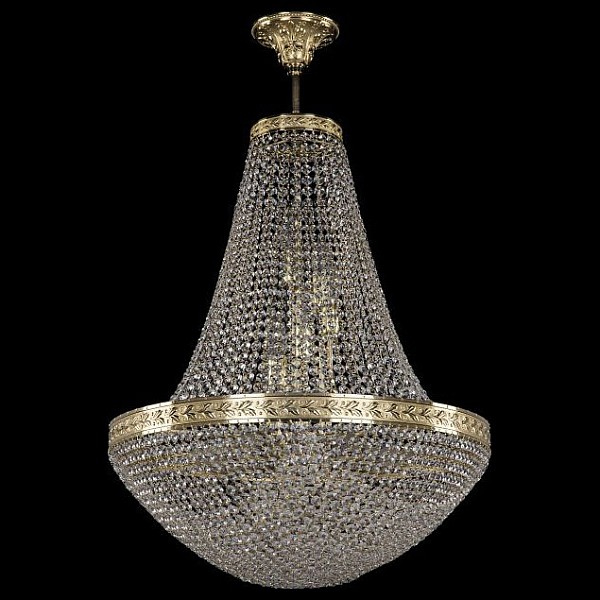 Светильник на штанге Bohemia Ivele Crystal 1932 золото арт. 19321/H2/60IV G