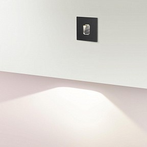 Встраиваемый светильник Odeon Light Vitty черный арт. 6650/1WL