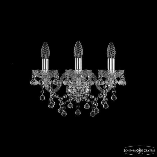 Бра Bohemia Ivele Crystal 1409 никель арт. 1409B/3/141 Ni