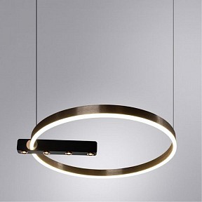Подвесной светильник Arte Lamp Veritate коричневый арт. A2221SP-1BR