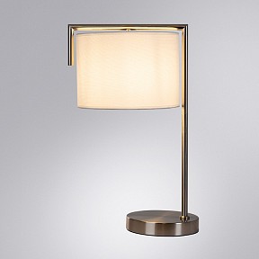 Настольная лампа декоративная Arte Lamp Aperol серый арт. A5031LT-1SS