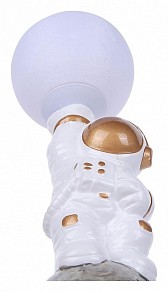 Настольная лампа декоративная Lumion Atlas белый арт. 8207/1T