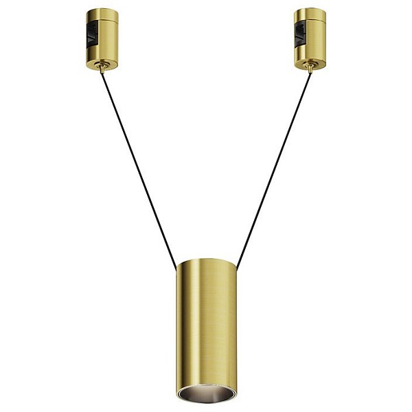 Подвесной светильник Maytoni Technical Focus Led латунь арт. TR157-1-12W4K-BS