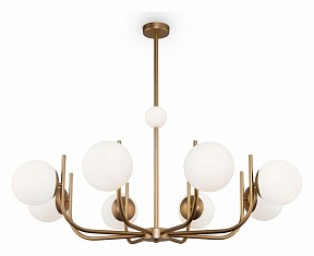 Люстра на штанге Maytoni Rendez-vous бронза арт. MOD109PL-08BS