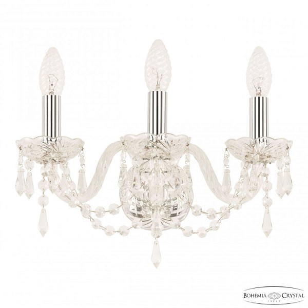 Бра Bohemia Ivele Crystal 104 никель арт. 104B/3/141 Ni