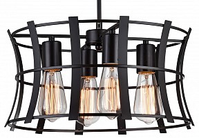 Подвесной светильник Favourite Werk коричневый арт. 1521-4PC