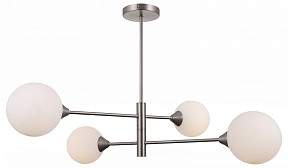 Люстра на штанге Moderli Molecule серый арт. V10839-4P