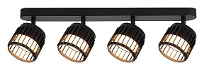Спот Arte Lamp Atria черный арт. A8031PL-4BK