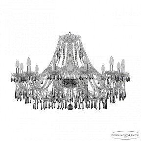 Подвесная люстра Bohemia Ivele Crystal 1403 никель арт. 1403/12/300 Ni K731