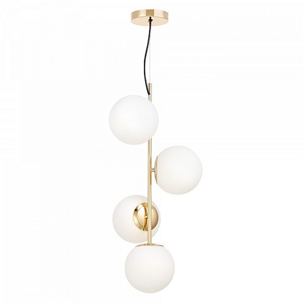 Подвесная люстра LUMINA DECO Stelvio золото арт. LDP 6041-4 GD
