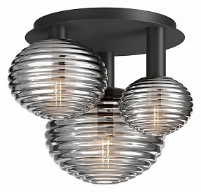 Потолочная люстра Maytoni Halo черный арт. MOD268CL-03B