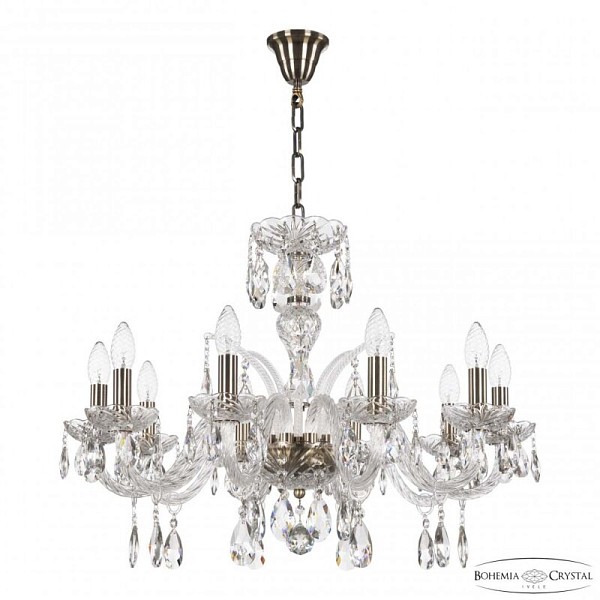 Подвесная люстра Bohemia Ivele Crystal 118 неокрашенный арт. 118/10/240 Pa