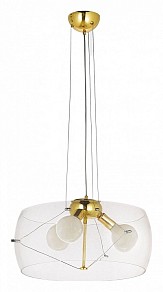 Подвесной светильник LUMINA DECO Globo золото арт. LDP 6018-500 PR+F.GD