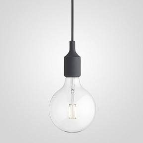 Подвесной светильник Imperiumloft Muuto E27 серый арт. 40.036