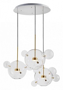 Подвесной светильник Loft it Bolle золото арт. 2027-D3