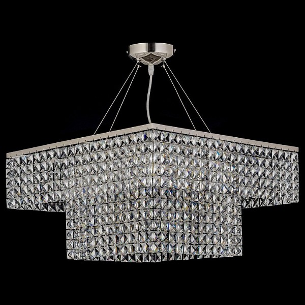 Подвесная люстра Arti Lampadari Milano серый арт. Milano E 1.5.70X25.105 N
