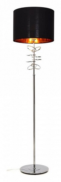 Торшер LUMINA DECO Milari хром арт. LDF 5530 CHR+BK