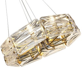 Подвесная люстра Kink Light Тира латунь арт. 07598-70,36