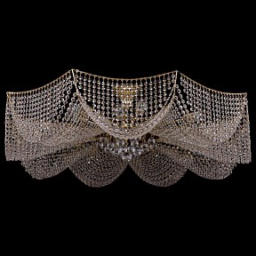 Светильник на штанге Bohemia Ivele Crystal 7708 золото арт. 77081/115 G