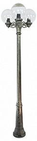 Фонарный столб Fumagalli Globe 250 бронза арт. G25.157.S30.BXE27