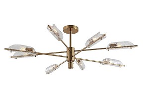 Люстра на штанге Freya Baret желтый арт. FR5420CL-08BS