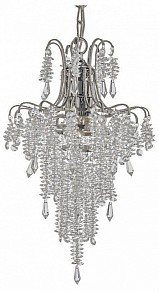 Подвесная люстра Arti Lampadari Erli Nickel серый арт. Erli E 1.5.30.105 N