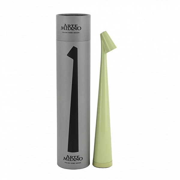 Настольная лампа декоративная Arte Milano  зеленый арт. 128101/H350/3-6K/3W Green