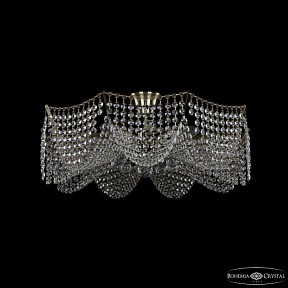 Подвесная люстра Bohemia Ivele Crystal 7708 золото арт. 77081/58 Pa