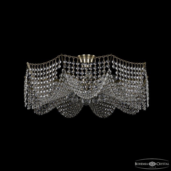 Подвесная люстра Bohemia Ivele Crystal 7708 золото арт. 77081/58 Pa
